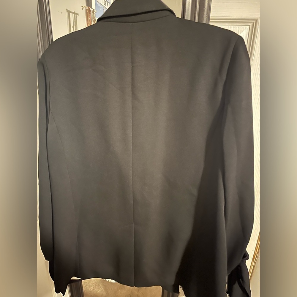 Anthropologie Cartonnier Tie Cuff Blazer - Picture 3 of 6